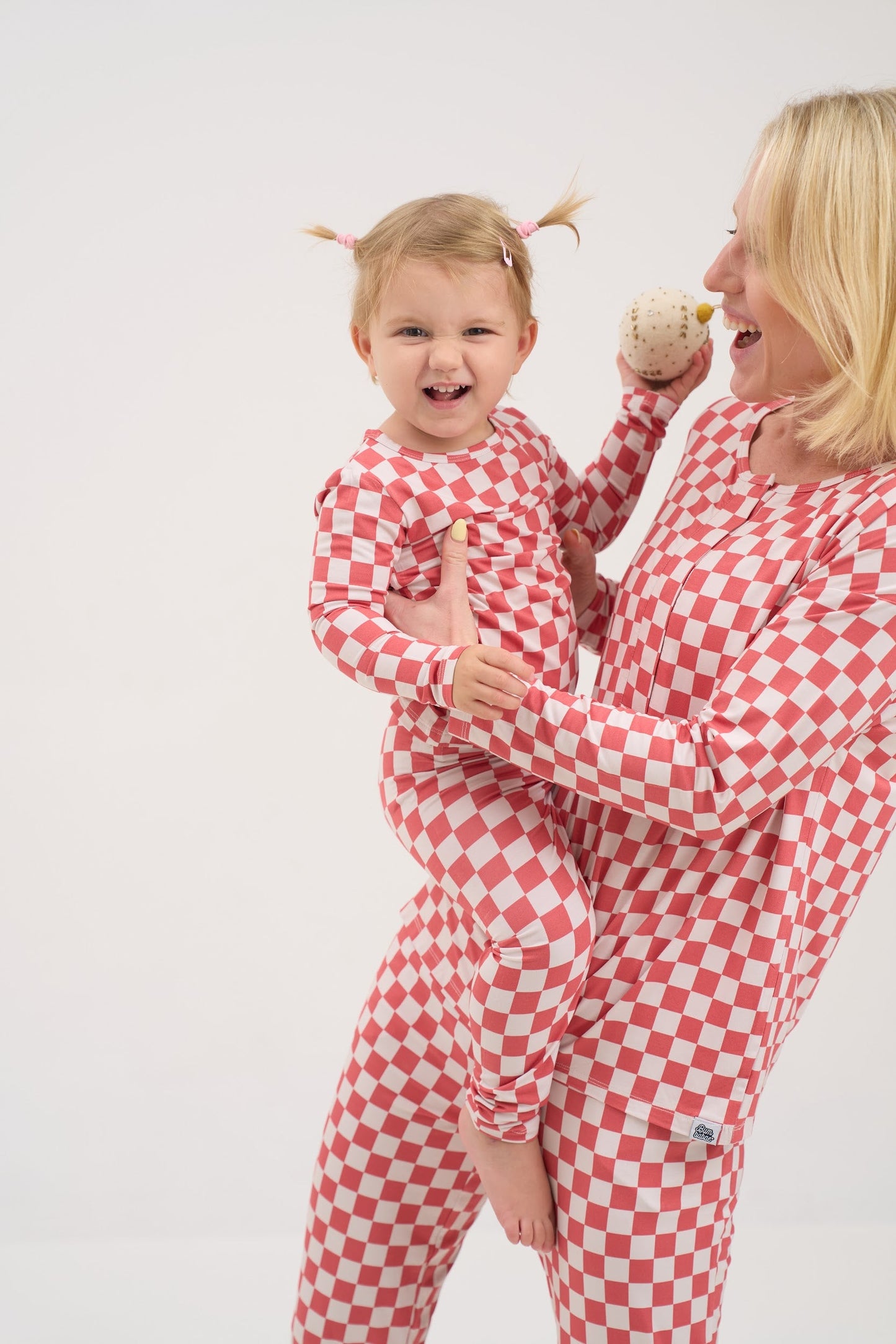 Red Checkers Kids Pyjama Set