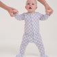 Blue Checkers Magnetic Sleepsuit