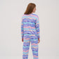 Womens Lavender Dunes Pajama Lounge Pants