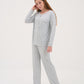 Womens Olive Doves Pajama Lounge Pants