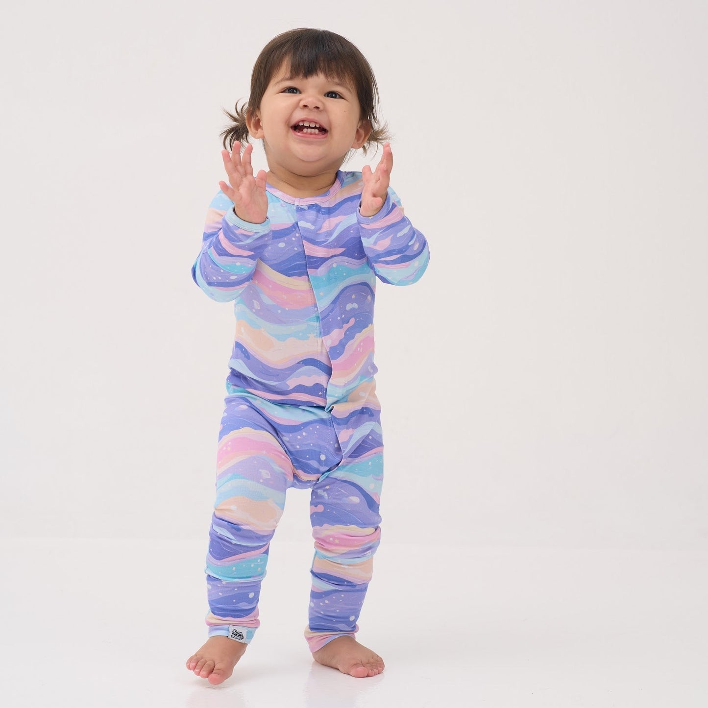 Lavender Dunes Magnetic Sleepsuit