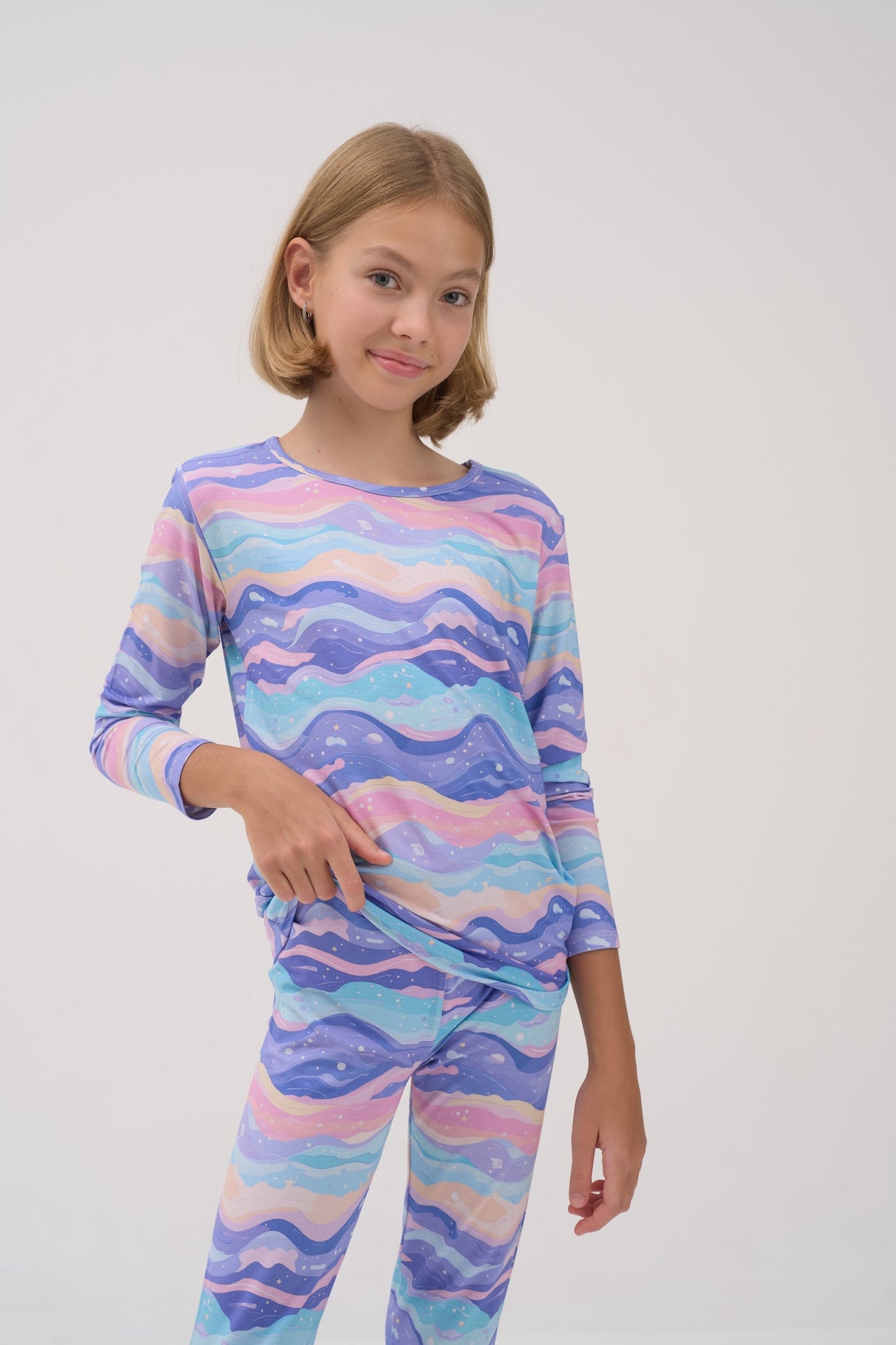 Lavender Dunes Kids Pyjama Set