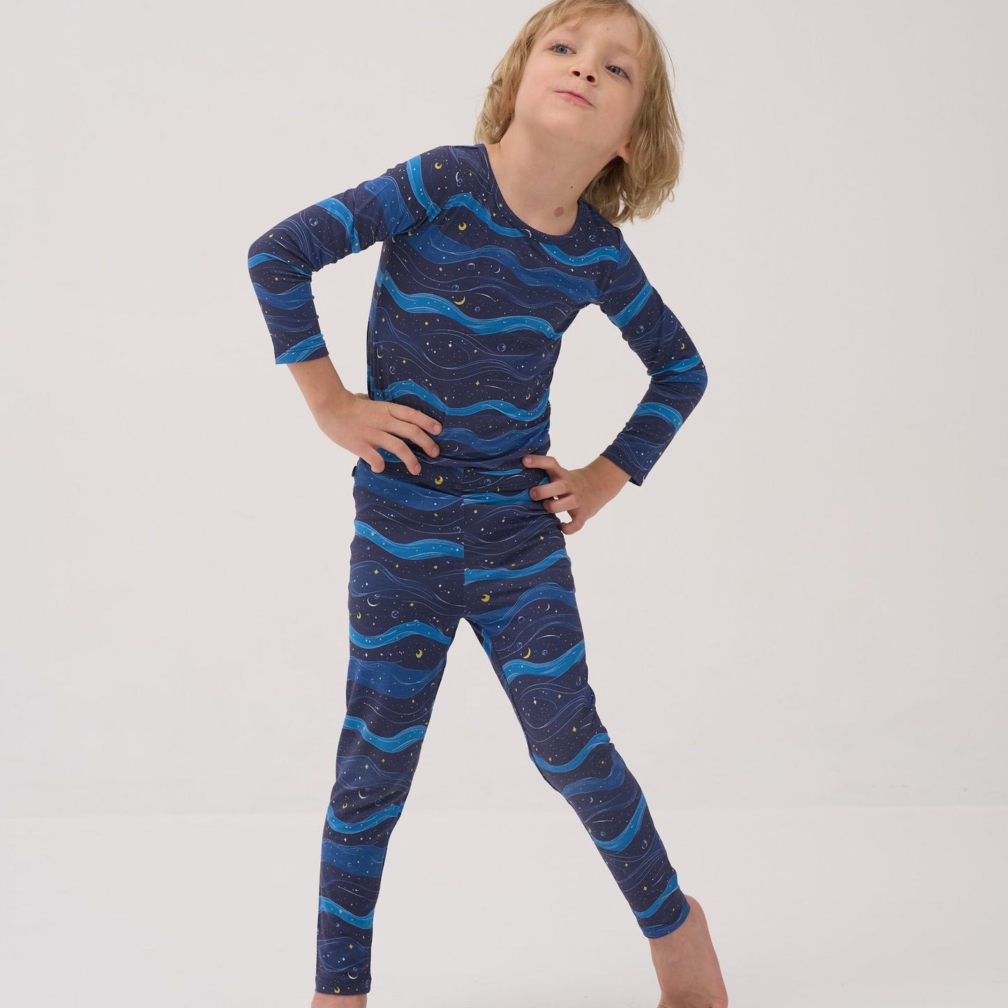 Midnight Waves Kids Pyjama Set