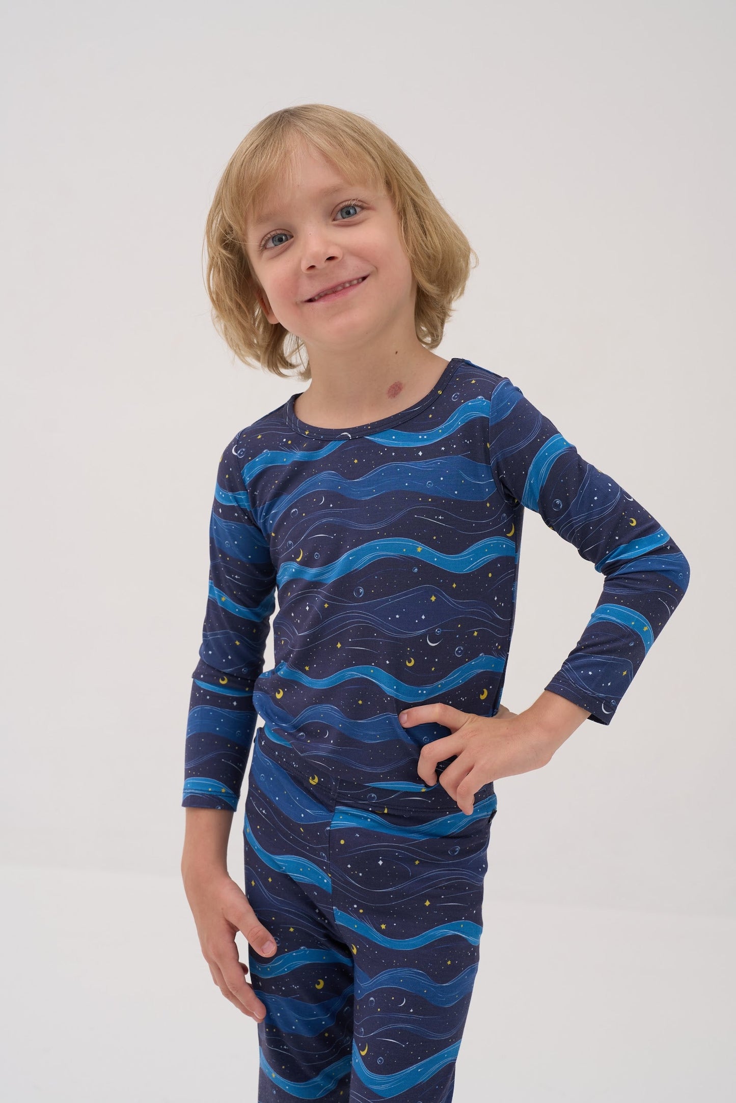 Midnight Waves Kids Pyjama Set