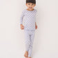 Blue Checkers Kids Pyjama Set