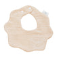 Blooming Flower Cotton Bib Neutral