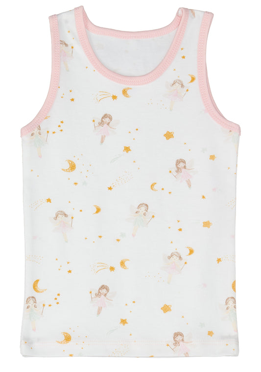 Girls Undershirt Vest in Dreamland Girls