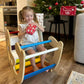 2 in 1 Rainbow Climber and Rocking Horse