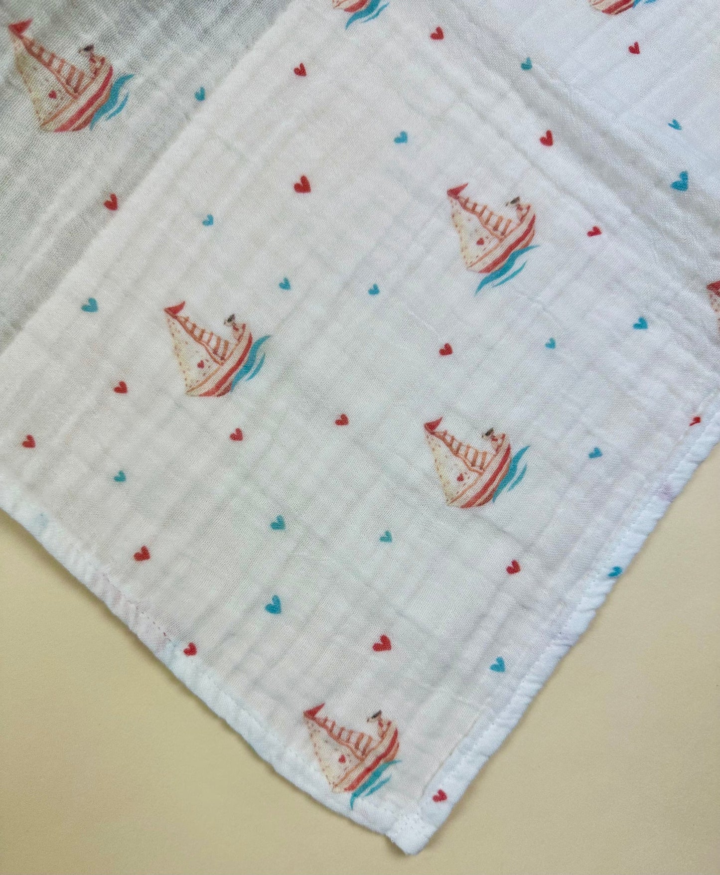 Sailors Organic Muslin Blanket Swaddle