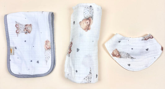 baby muslin blanket set