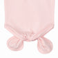 Newborn Knotted Gown and Beanie in Delicate Pink