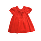Lilah Embroidered Dress Red