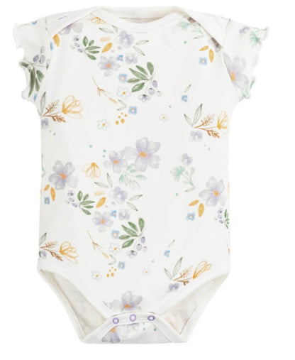 Girls Bodysuit in Modern Daisy
