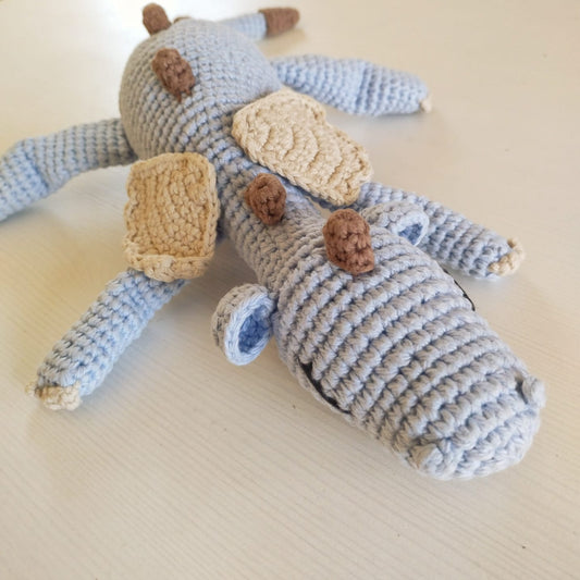 Carmichael Crocheted Dragon Toy