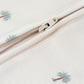 Ribbed Bamboo Sleepsuit in Date Palm