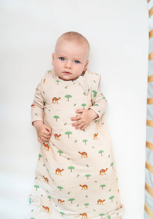 Camel Print Baby Sleeping Bag 1.0 Tog