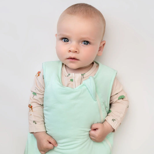 Mint Green Baby Sleeping Bag 1.0 Tog