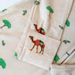 Camel Print Zippered Sleepsuit