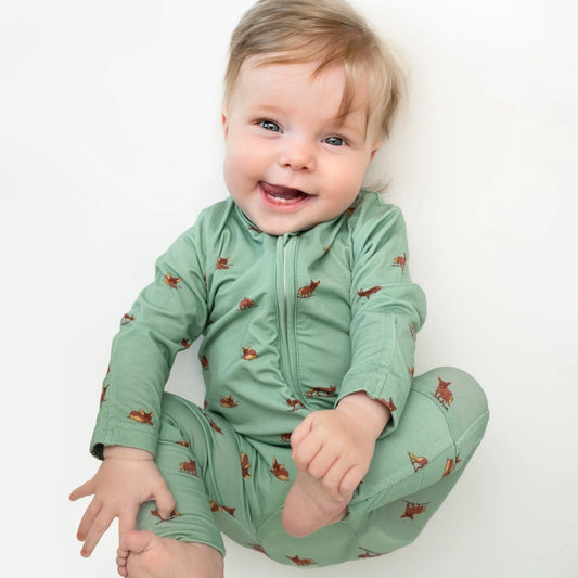 Desert Fox Zippered Sleepsuit