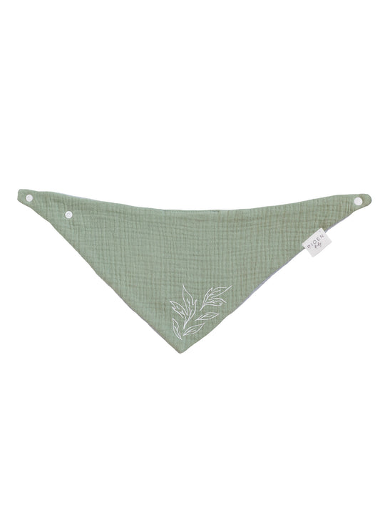 Reversable Triangle Bib Soft Green