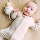 Beaux Desert Zip sleepsuit onesie neutral