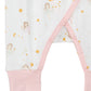 Side Snap Kimono Onesie in Dreamland Girls