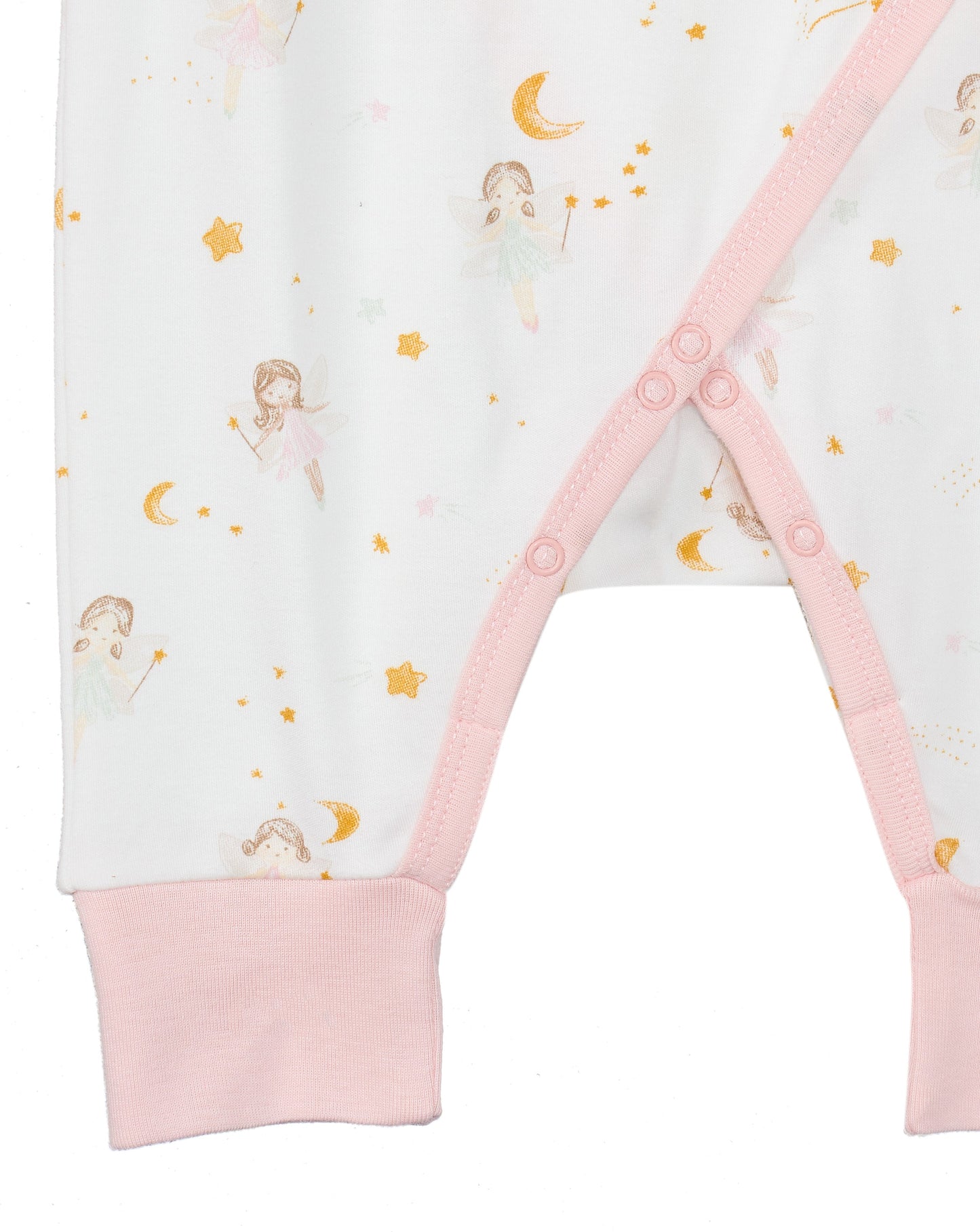 Side Snap Kimono Onesie in Dreamland Girls