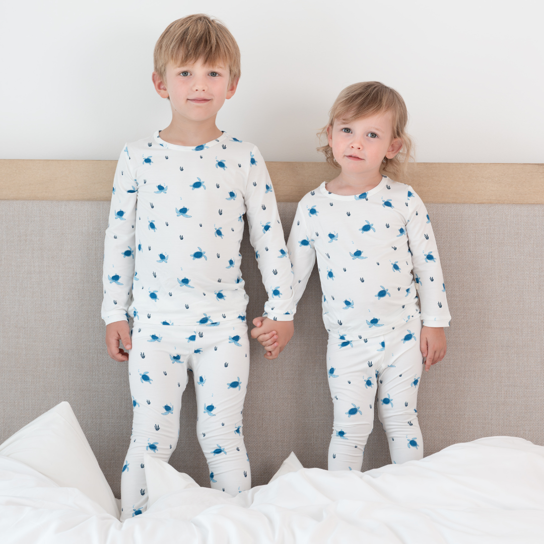 Bamboo Pajamas in Turtles