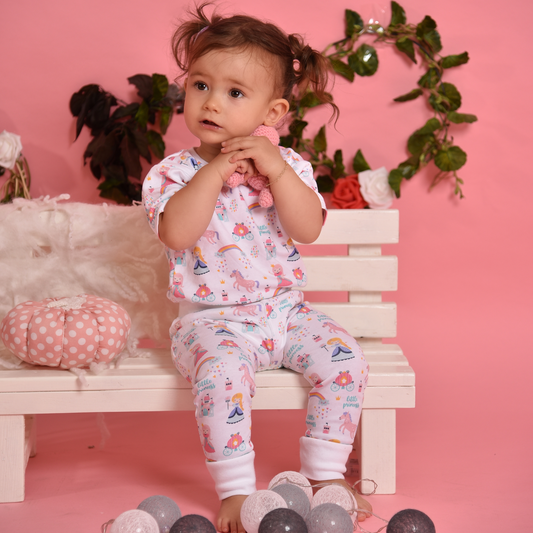 Little Princess Organic PJ Set