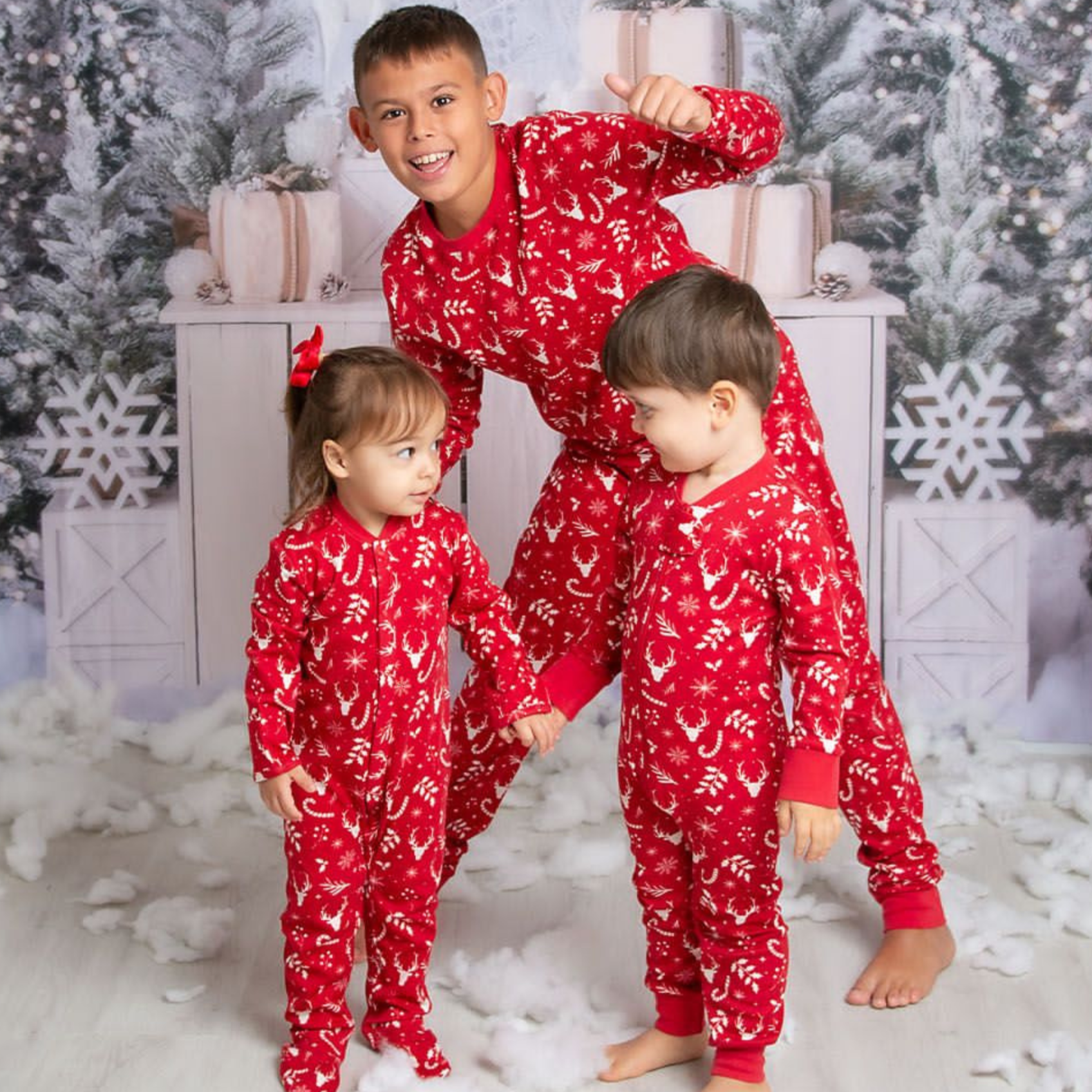 Matching Family Christmas PJs for baby