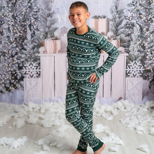 Snowflake Snuggles Christmas Pyjamas