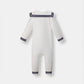 All On Board Playsuit - White (Footless) - Atlas & Maya