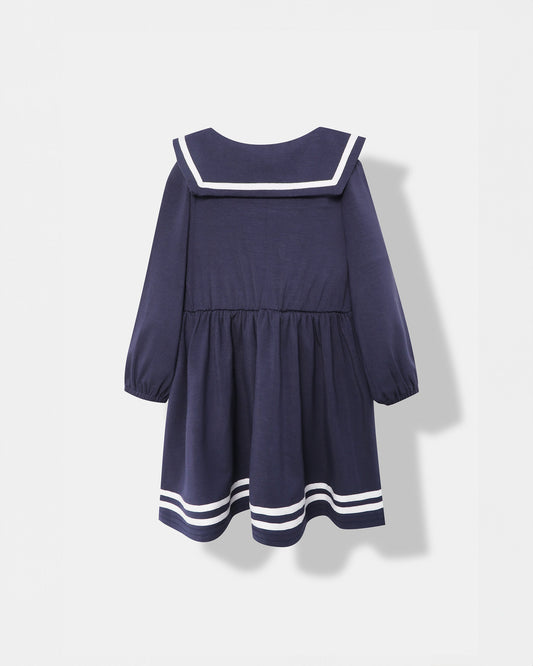 First Mate Dress - Navy Blue - Atlas & Maya