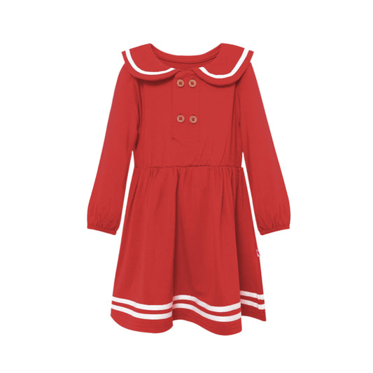 First Mate Dress - Red - Atlas & Maya