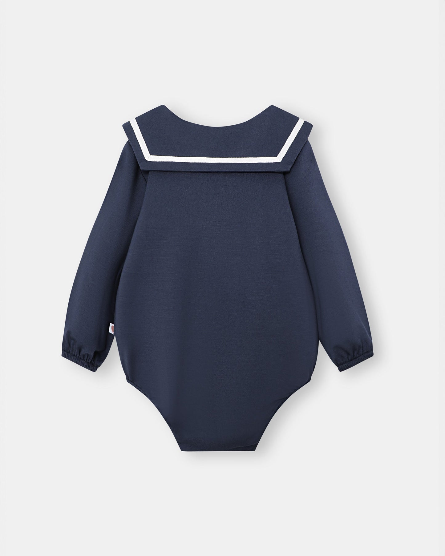 First Mate Romper - Navy Blue - Atlas & Maya