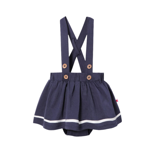 Ocean Bloom Skirt - Navy Blue - Atlas & Maya