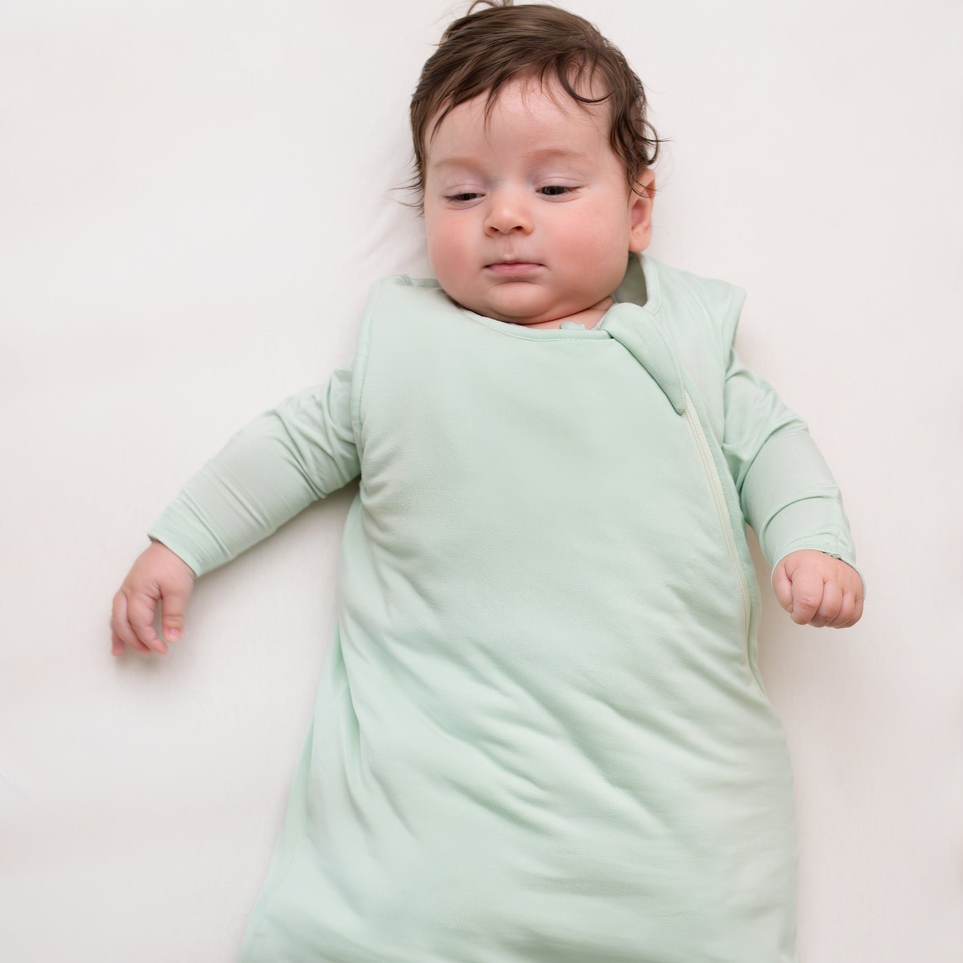 baby sleeping bags newborn sage green