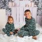 Snowflake Snuggles Christmas Footed Sleepsuit