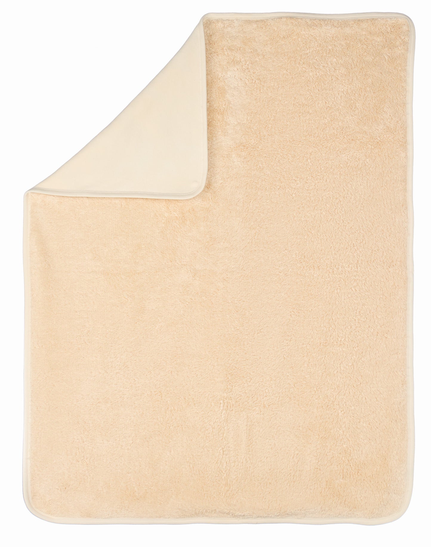 Faux Fur Sherpa Stroller Blanket honey