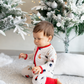 Santa Paws Christmas Zippered Sleepsuit